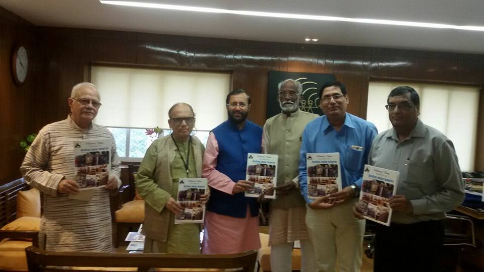 Meeting with HRD Minister Prakash Javadekar